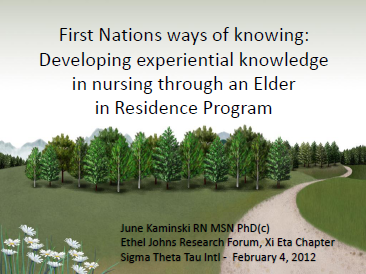 Elder in Residence Powerpoint