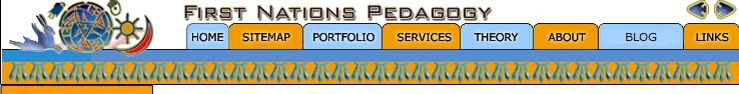 First Nations Pedagogy Navigation Menu