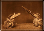 Kotsuis and Hohhuq - Nakoaktok 1914 Edward Curtis - Click to see Large View